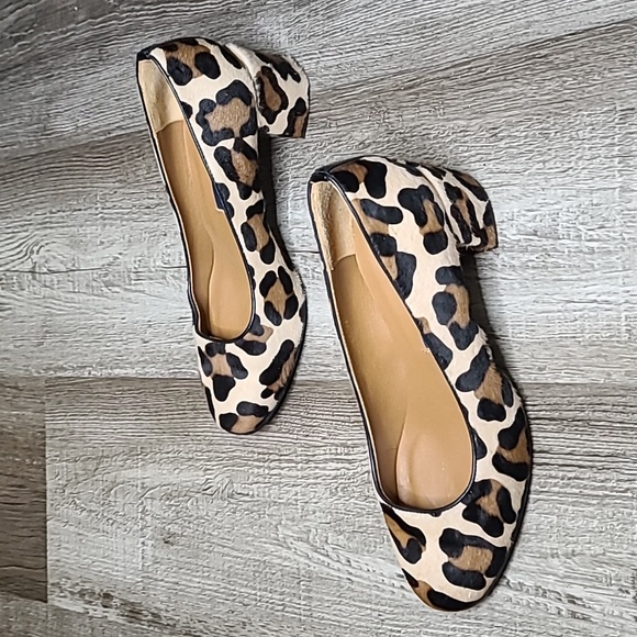 MARGAUX The Heel Leopard Haircalf Sz 36.5 (6.5US) - Picture 4 of 8